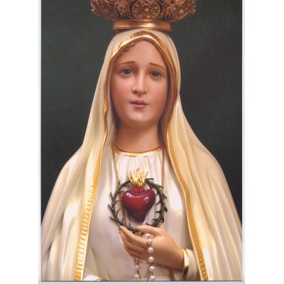 Postal del Inmaculado Corazón de María (F)