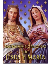 Medallón de los Sagrados Corazones, para colocar en puerta