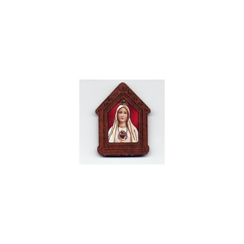 Imán del Inmaculado Corazón de María (para colocar en coche, nevera, etc.) Imán del Inmaculado Corazón de María (para colocar en coche, nevera, etc.)