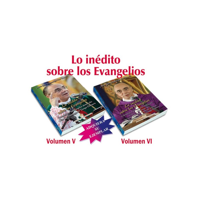 Lo inédito sobre los Evangelios - Pack con Volúmenes V y VI Lo inédito sobre los Evangelios - Pack con Volúmenes V y VI