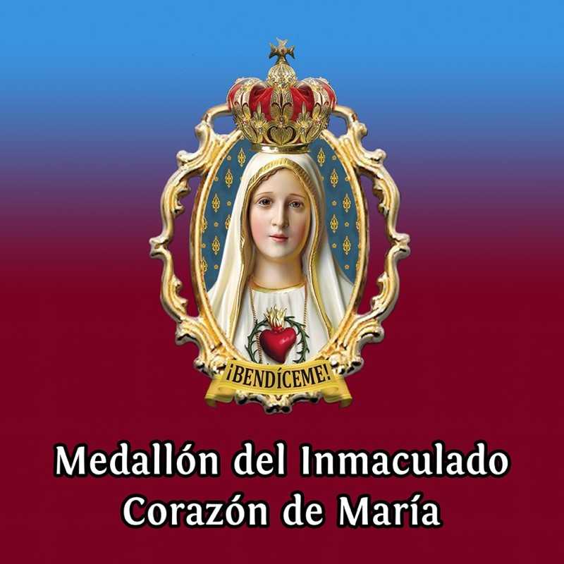 Medallón del Inmaculado Corazón de María Medallón del Inmaculado Corazón de María