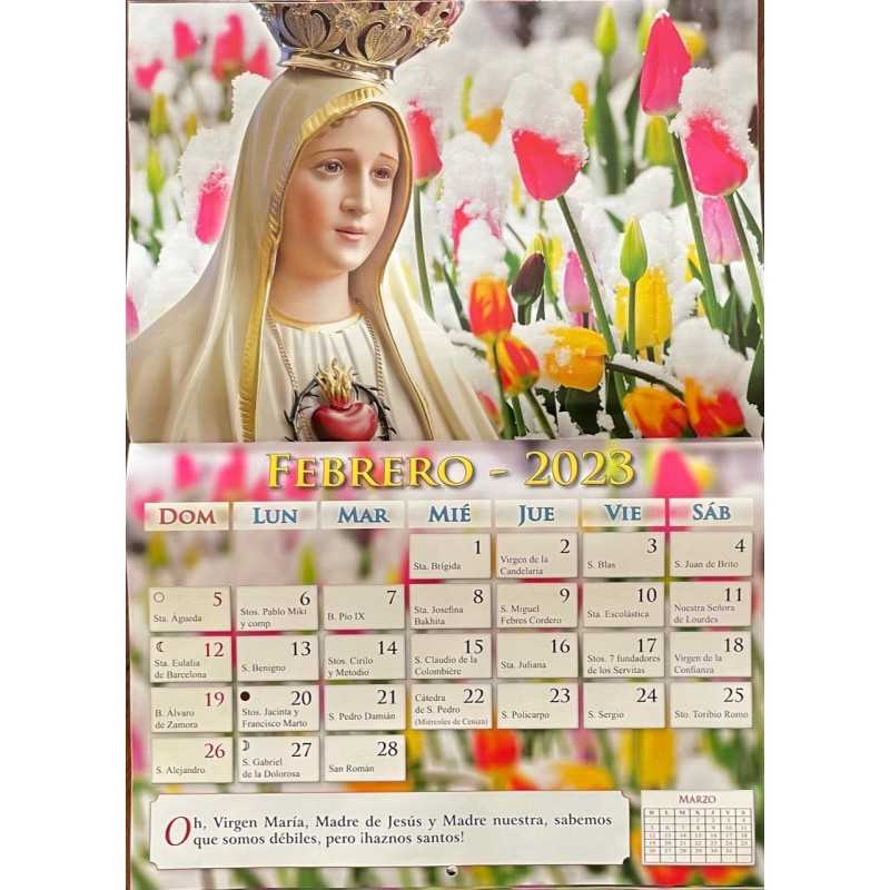 Calendario - Salvadme Reina de Fátima