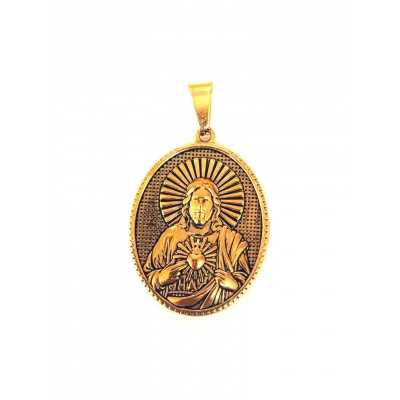 Medalla del Sagrado Corazón de Jesus 4,5cm